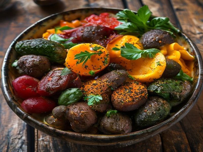 African Southern African Vegetarian Dish
