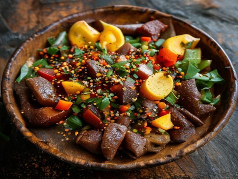 African West African Eggetarian Dish