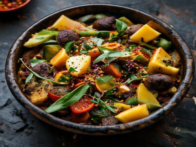 African West African Vegetarian Dish