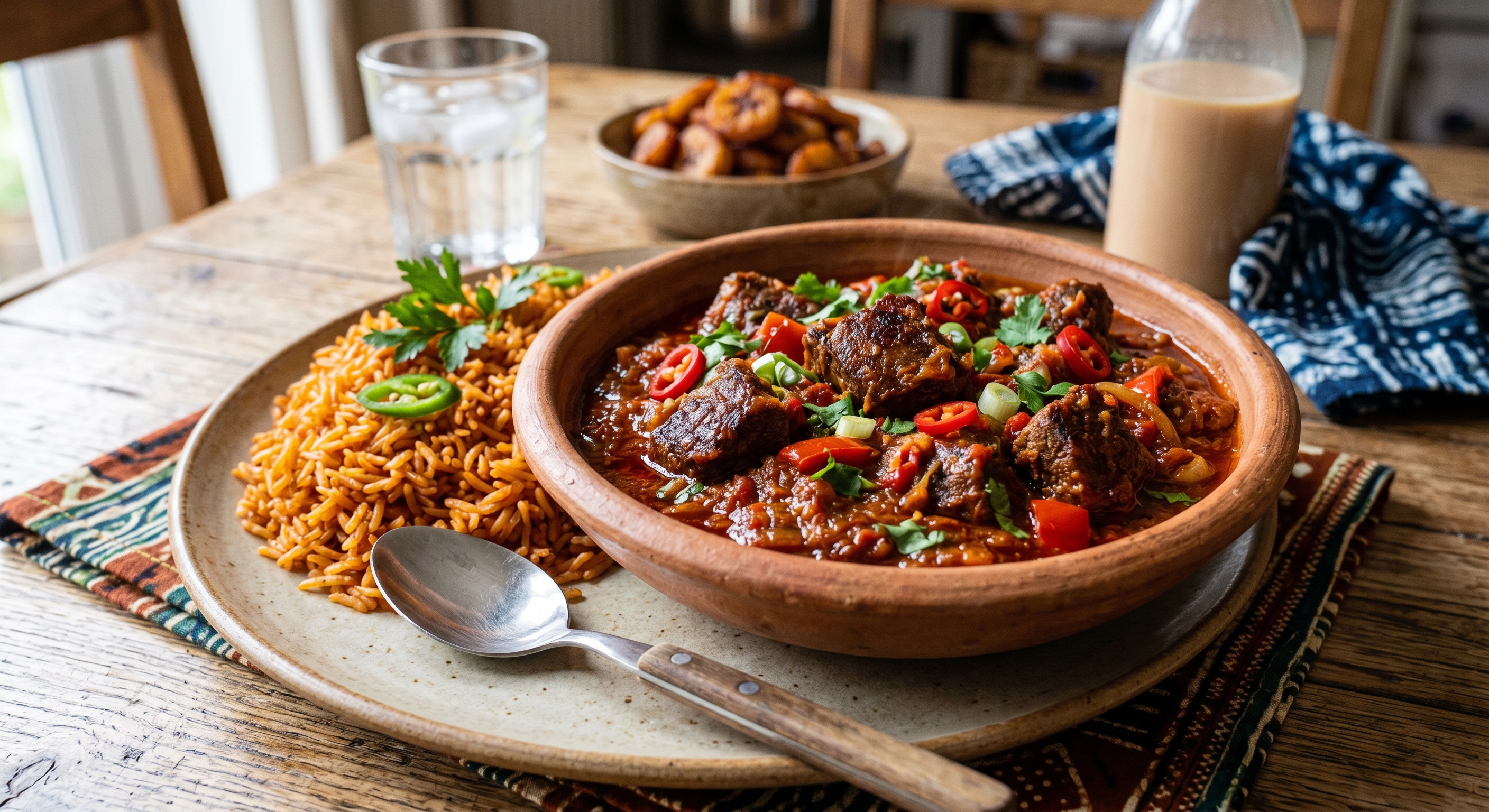 Air-fried Nigerian Venison Stew